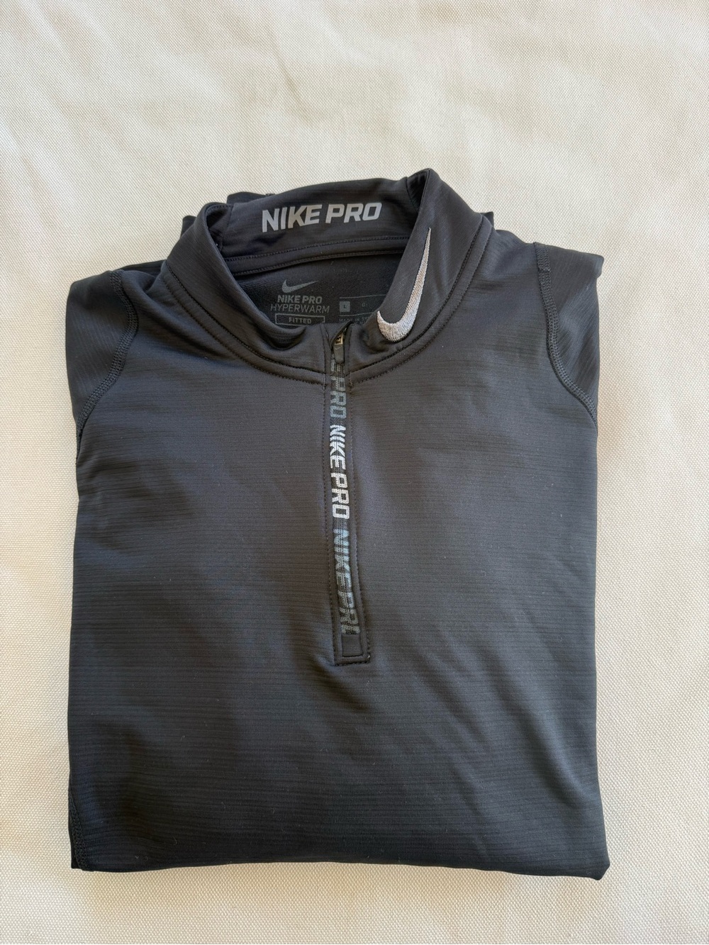 Nike Pro Men's Black Half-Zip Training Top